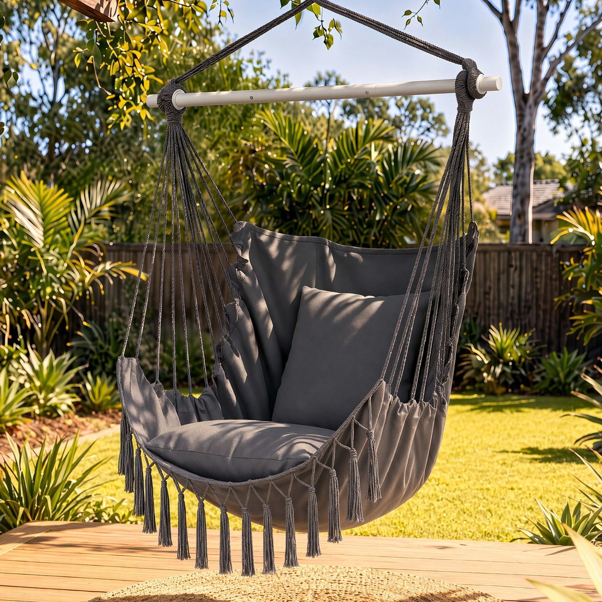 Gardeon Macrame Hammock Chair