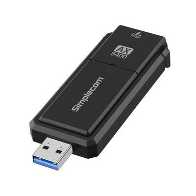 Simplecom NW812v2 AX5400 Tri-Band WiFi 6E USB Adapter