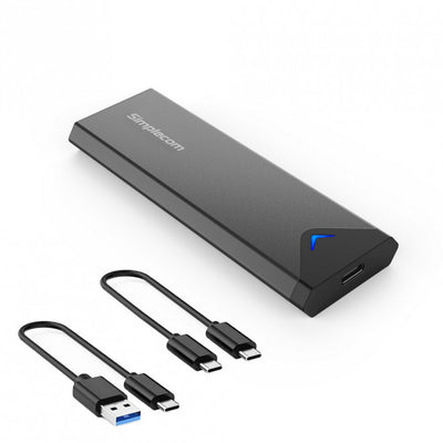 Simplecom SE509 NVMe (M Key) M.2 SSD to USB 3.2 Gen 2 USB-C 10Gbps Enclosure (LS) --> HXSI-SE504v2