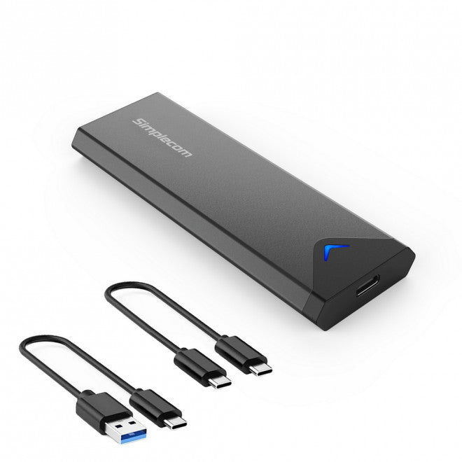 Simplecom SE509 NVMe (M Key) M.2 SSD to USB 3.2 Gen 2 USB-C 10Gbps Enclosure (LS) --> HXSI-SE504v2