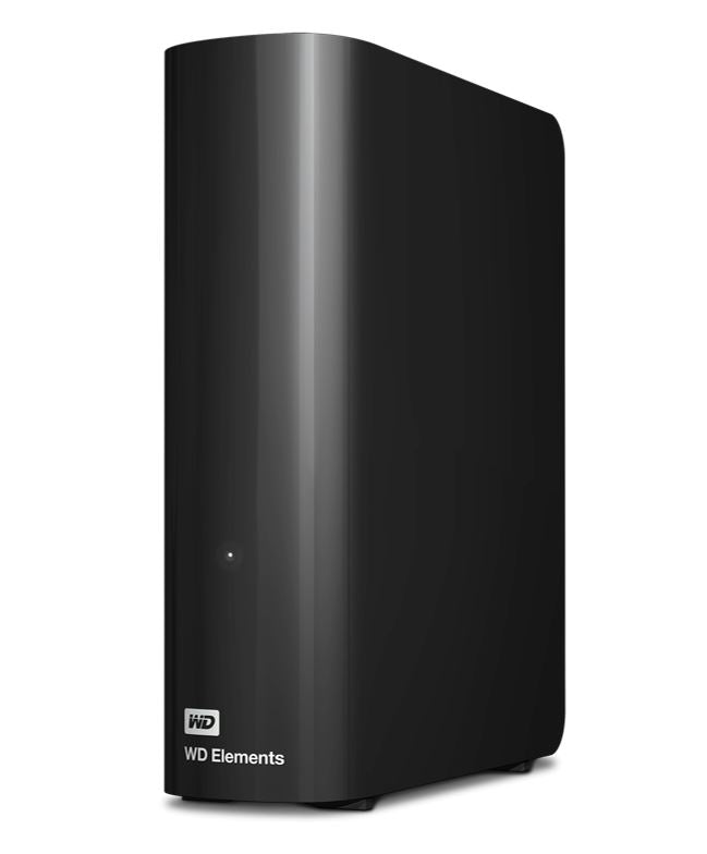 Western Digital WD Elements Desktop 8TB USB 3.0 3.5" External Hard Drive - Black Plug & Play Formatted NTFS for