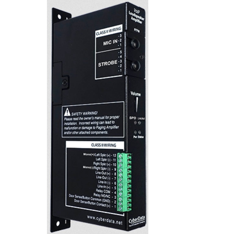 CyberData SIP Paging Amplifier