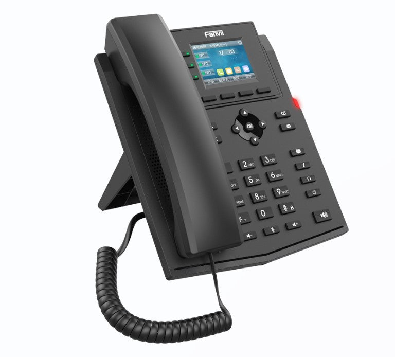 Fanvil X302-2 Wire IP Phone, 2.4-inch Color