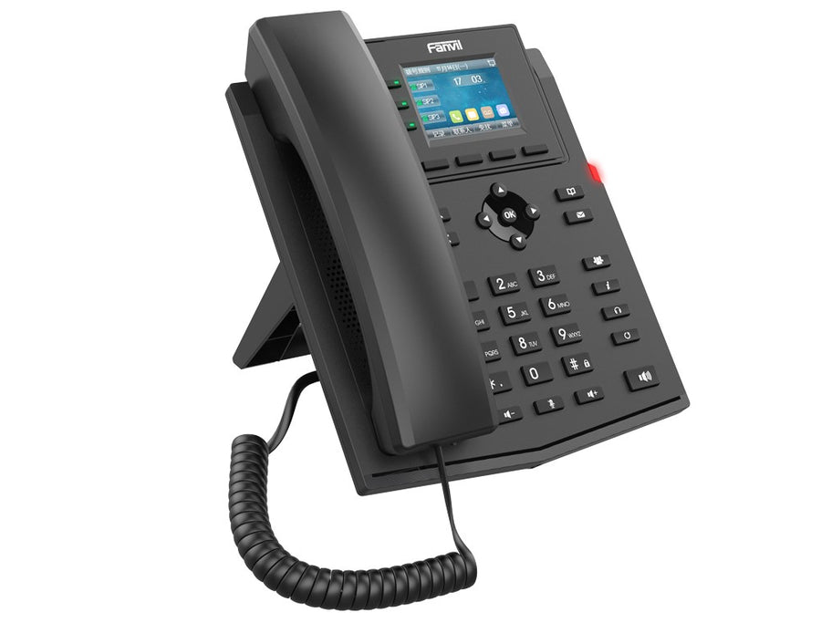 Fanvil X303-2 Wire IP Phone, 2.4-inch Color