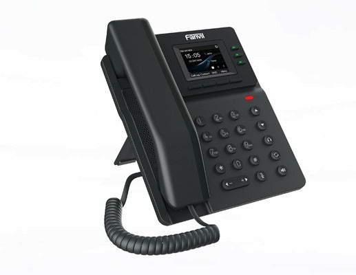Fanvil V60P is a sleek and reliable basic-level IP phone. It supports PoE power supply for simplified installation
