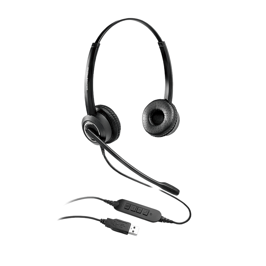 Grandstream GUV3000 Dual Ear USB Headset