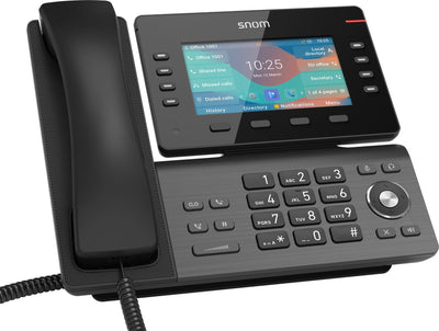 Snom D862, Large tilting 5 inch IPS colour display