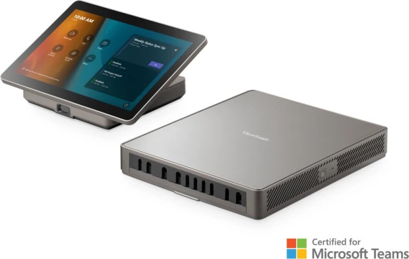ViewSonic Small and Medium Room MTR. Bundle for Microsoft Teams Rooms includes computing engine MPC310-W31-TU and