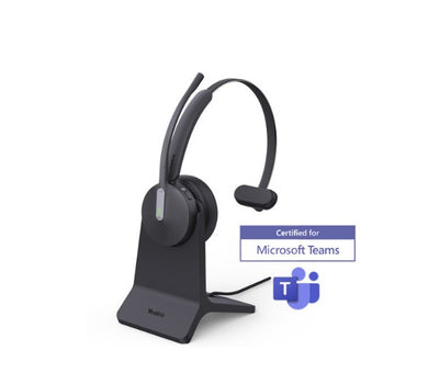 Yealink BH70 Bluetooth Wireless Mono Headset with Stand Teams USB-C/A