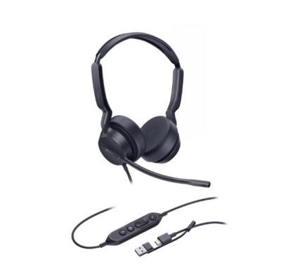Yealink UH42SE Dual Teams USB-C/A Microsoft Certified Teams USB Wired Headset