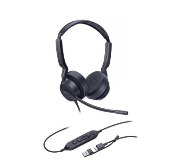 Yealink UH42SE Dual Teams USB-C/A Microsoft Certified Teams USB Wired Headset