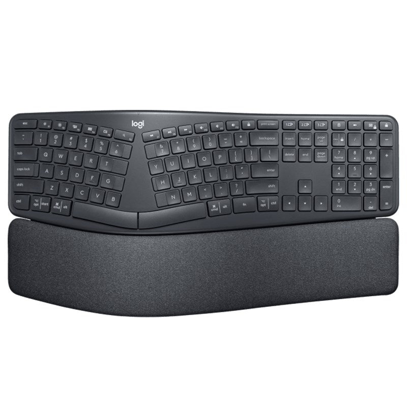 Logitech K860 ERGO Split Wireless Keyboard - Curved Ergonomic Split Keyboard