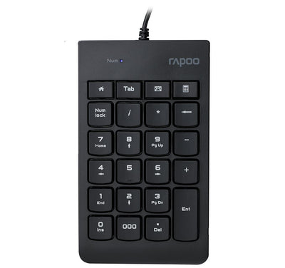 Rapoo K10 Wired Numeric NumberPad Keyboard - Spill Resistant Design