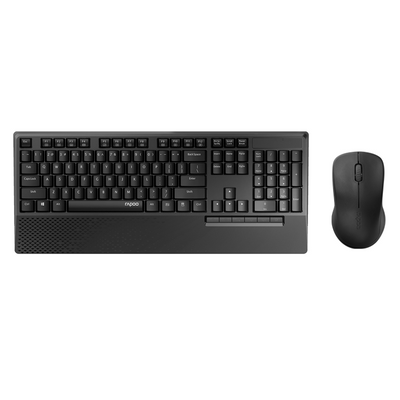 Rapoo X1960 Wireless Mouse and Keyboard Combo with Palm Res -1000DPI