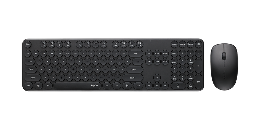 Rapoo Wireless Stylish, Spill-Resistant