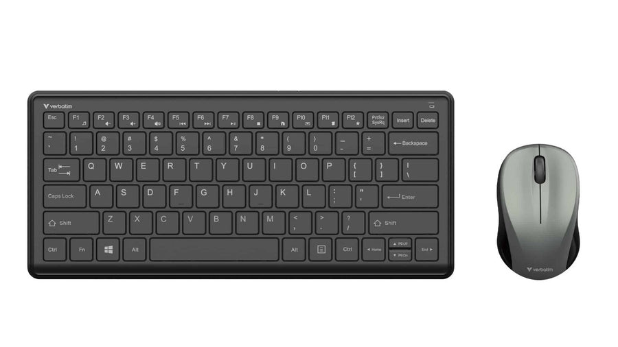 Verbatim **ON SPECIAL**Verbatim Compact Silent Wireless Keyboard and Mouse Combo - PCR
