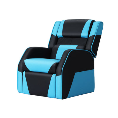 NNEDSZ Kids Recliner Chair PU Leather Gaming Sofa Lounge Couch Children Armchair-0