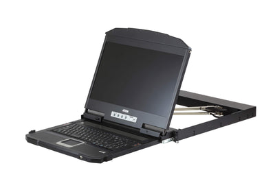 Aten Rackmount Dual Rail LCD Console VGA