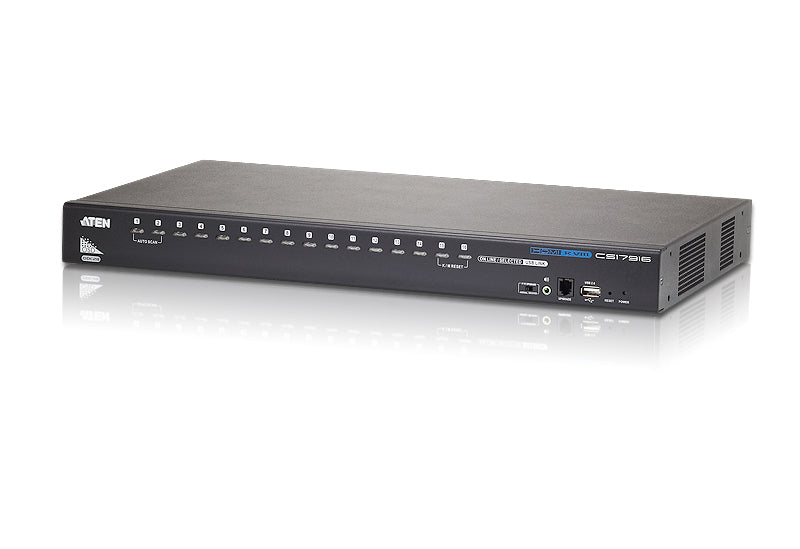 Aten Desktop KVM Switch 16 Port Single Display HDMI w/ audio