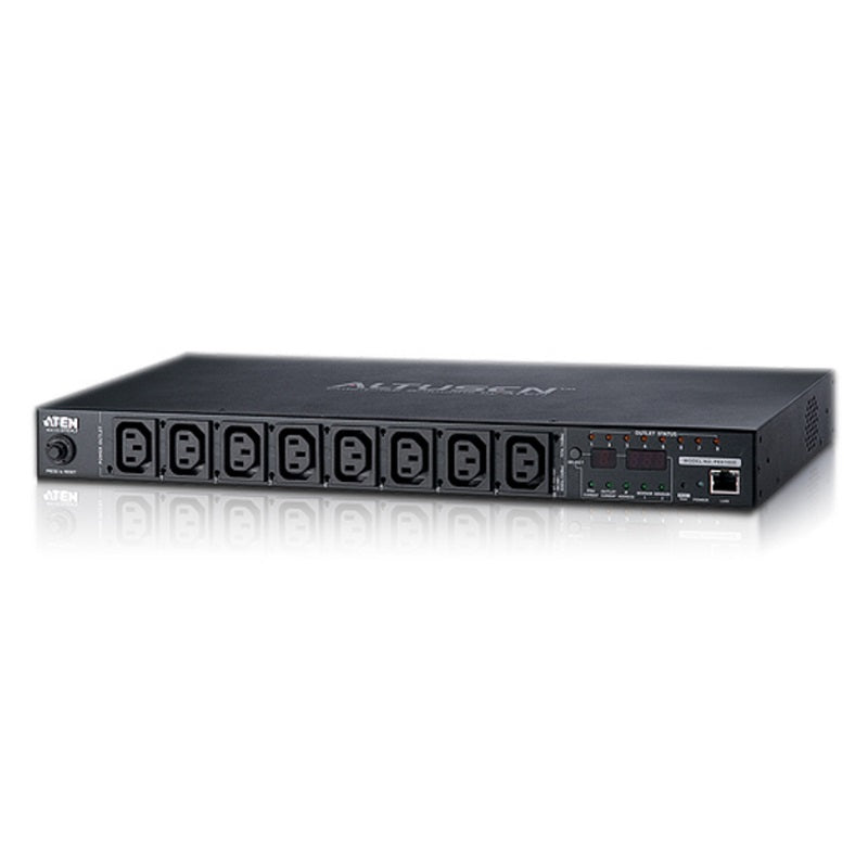 Aten 15A/10A 8-Outlet 1U Metered & Switched eco PDU