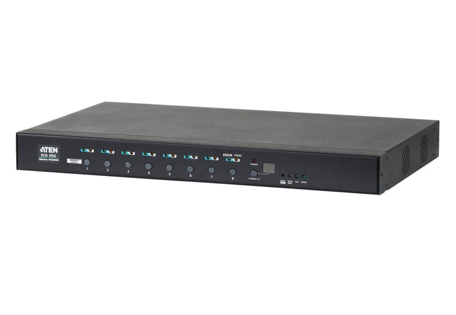 Aten 16A 8-Outlet 1U Metered & Switched eco PDU