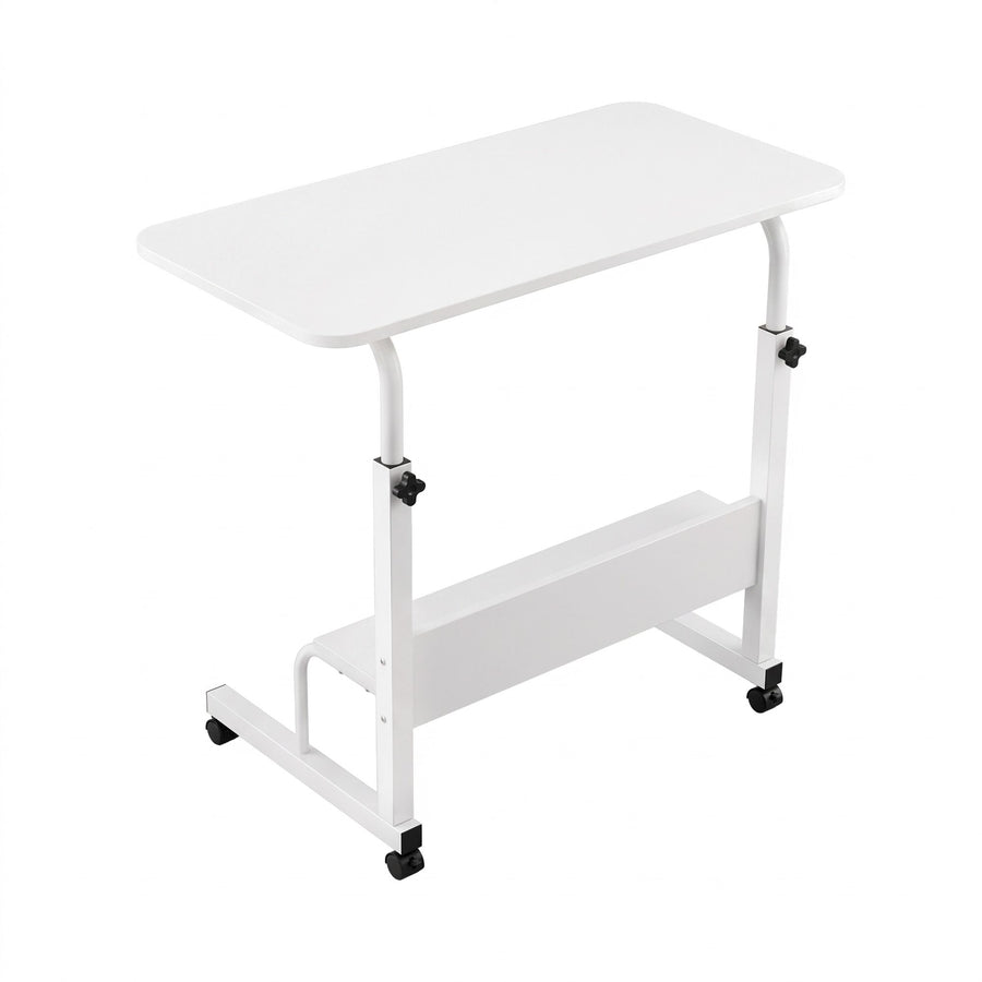Artiss Laptop Desk Portable Sit Stand Desks Height Adjustable Workstation 80CM White
