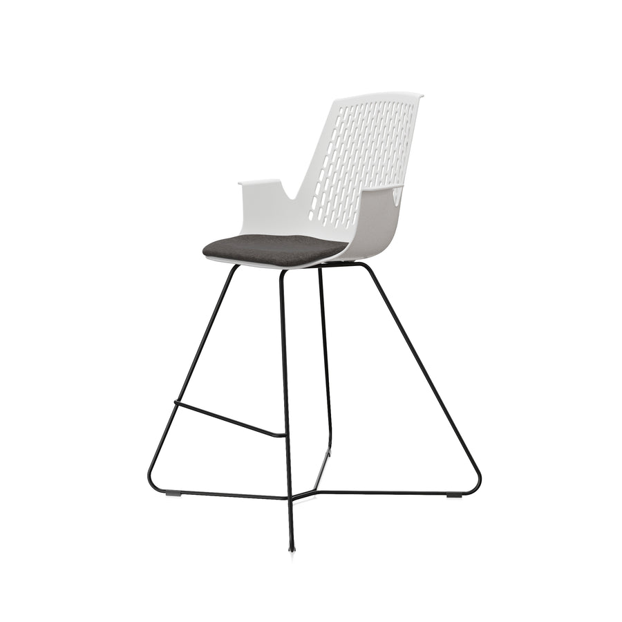 LDR-OL LDR VISIT High Chair, For Vendor and Hot Desks