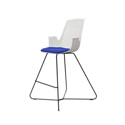 LDR-OL LDR VISIT High Chair, For Vendor and Hot Desks