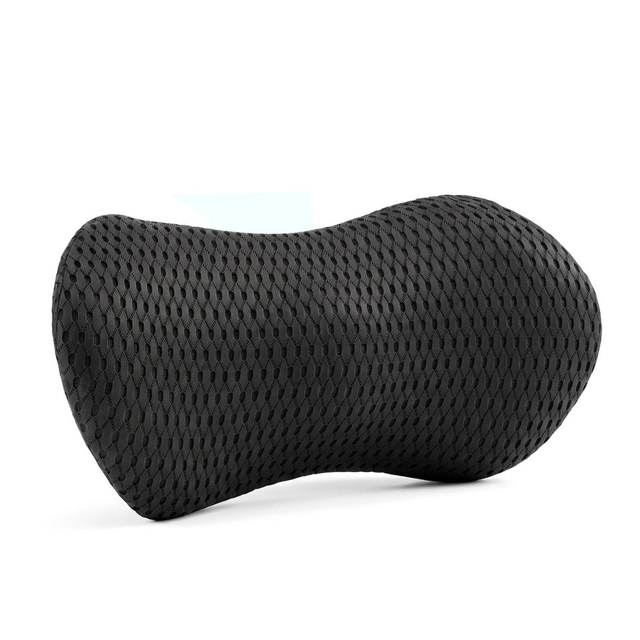 Artiss Lumbar Support Pillow for Office Chair and Car Ergonomic Memory Foam Lumbar Pillow for Lower Back, Breathable Back Support Pillow for Car Seat, Bed and Recliner