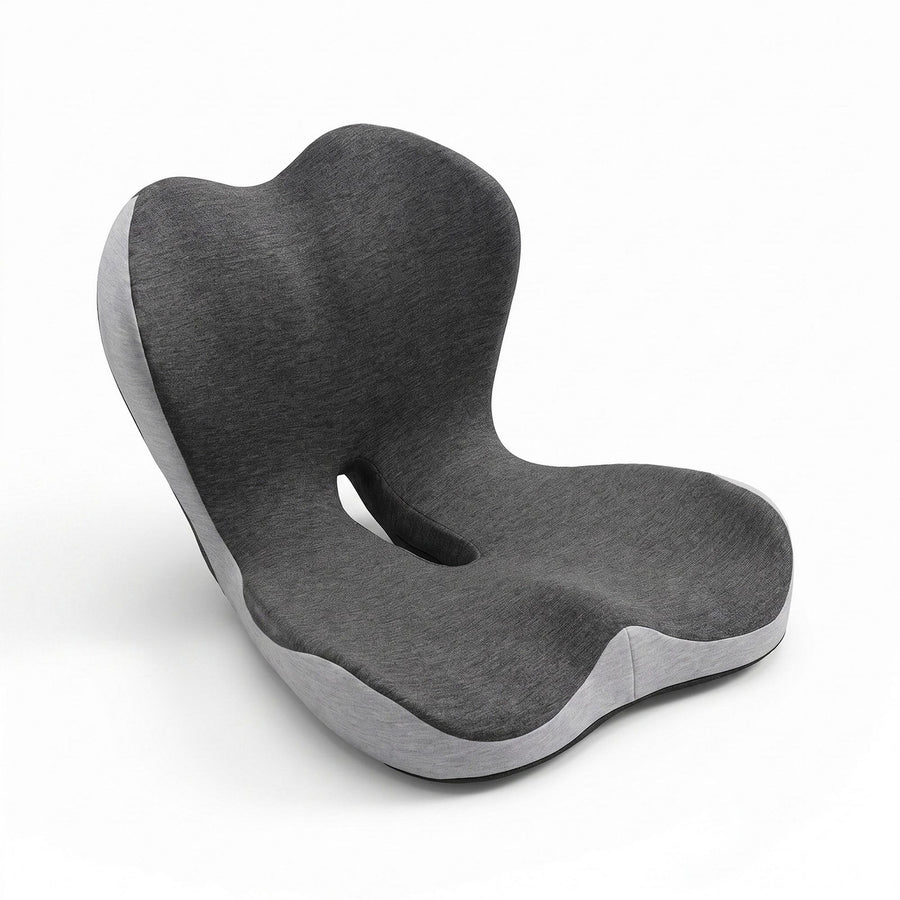 Artiss Ergonomic Seat Cushion with Lumbar Support for Office Chair, Memory Foam Coccyx and Lumbar Support Pad for Car Office Wheelchair Home