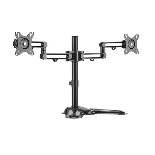 Brateck Dual Free Standing Monitor Premium Articulating Aluminum Monitor Stand Fit Most 17"-32" Monitors Up to 8kg