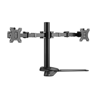 Brateck Dual Free Standing Monitors Affordable Steel Articulating Monitor Stand Fit Most 17"-32" Monitors Up to