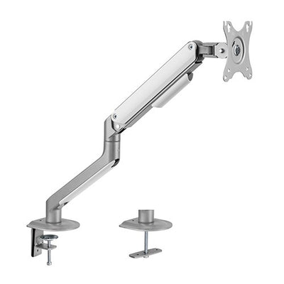 Brateck Single Monitor Economical Spring-Assisted Monitor Arm Fit Most 17"-32" Monitors