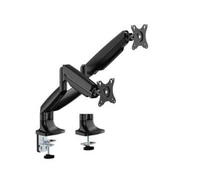 Brateck LDT82-C024-BK Dual Screen Heavy-Duty Gas Spring Monitory Arm with For most 17"~35" Monitors