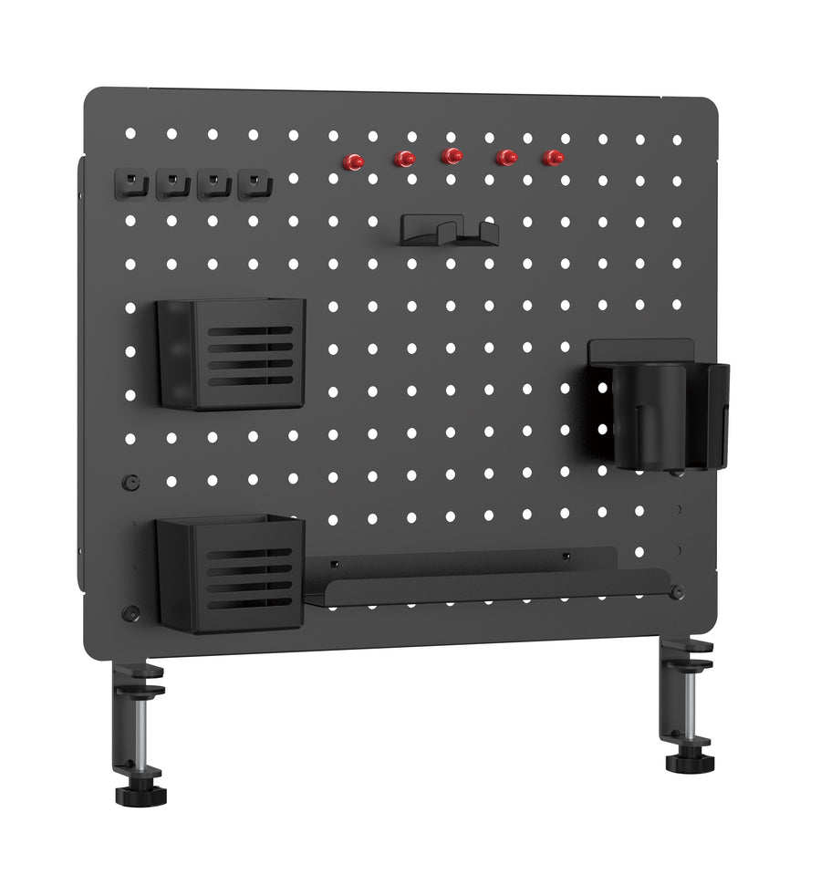 Brateck Desktop Storage Bracket, Clamp Mounting Design: firmly attaches to the table