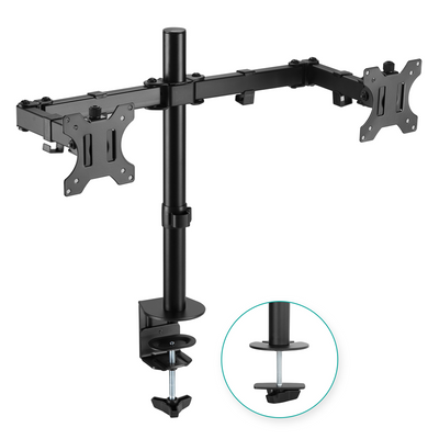 MBEAT® activiva ErgoLife Dual Monitor Screen Double Joint Monitor Arm Detachable VESA 360° Rotary Two Mounting