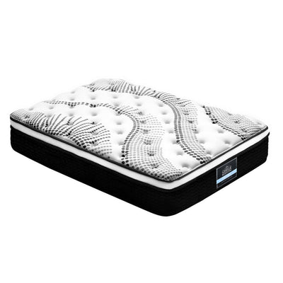 NNEDSZ Bedding Como Euro Top Pocket Spring Mattress 32cm Thick ? Single-0