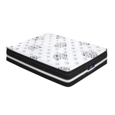 NNEDSZ Bedding Donegal Euro Top Cool Gel Pocket Spring Mattress 34cm Thick – King-0