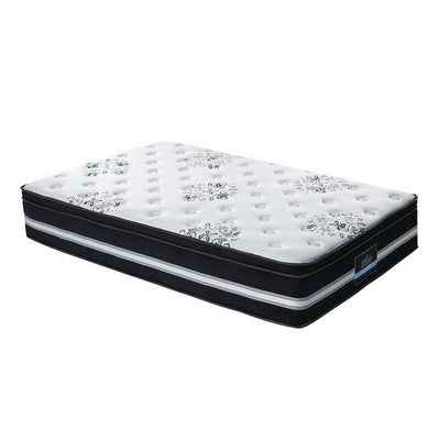 NNEDSZ Bedding Donegal Euro Top Cool Gel Pocket Spring Mattress 34cm Thick ? Single-0