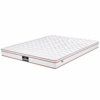 Giselle 20cm Firm Queen Mattress Pocket Spring for Bedroom or Guest Room