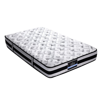 NNEDSZ Bedding Rumba Tight Top Pocket Spring Mattress 24cm Thick ? Single-0