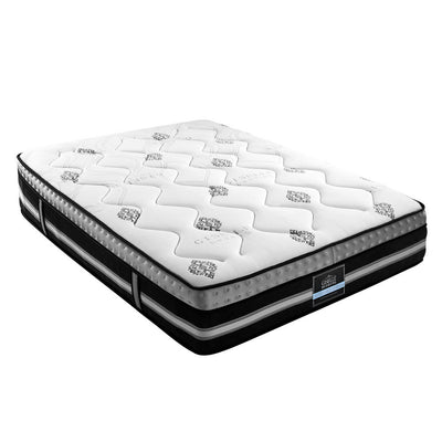 NNEDSZ Bedding Galaxy Euro Top Cool Gel Pocket Spring Mattress 35cm Thick – Queen-0