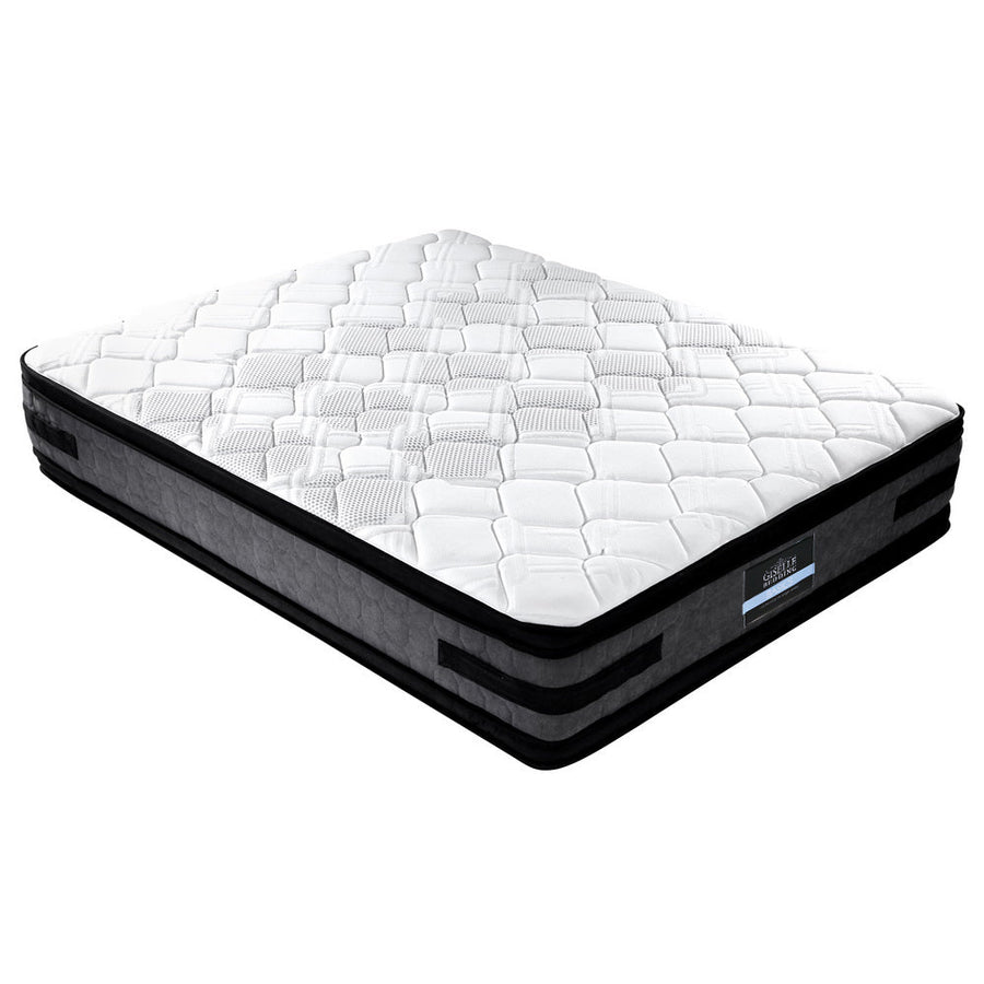 NNEDSZ Bedding Luna Euro Top Cool Gel Pocket Spring Mattress 36cm Thick – King-0