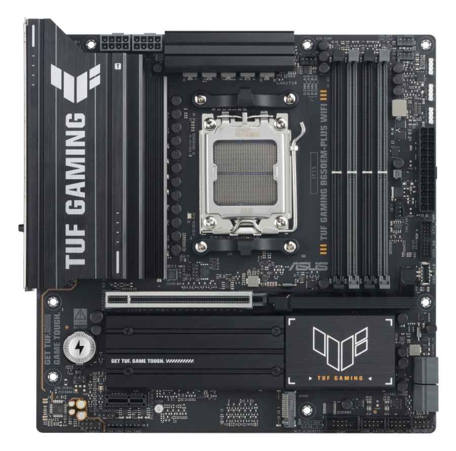 ASUS AMD TUF Gaming B650EM-PLUS WIFI (AM5) Micro-ATX Motherboard