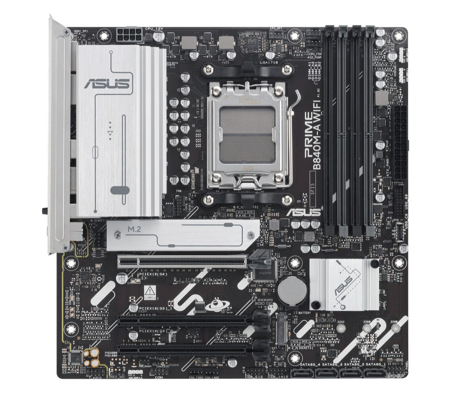 ASUS AMD Prime B840M-A Wifi-csm (AM5) Micro ATX Motherboard