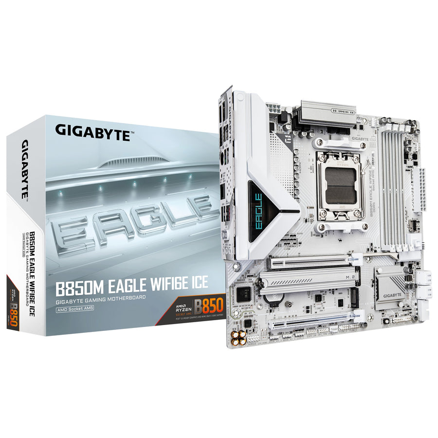 Gigabyte B850M Eagle WF6E ICE, AMD AM5