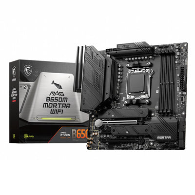 MSI MAG B650M Mortar WIFI AMD AM5 mATX Motherboard
