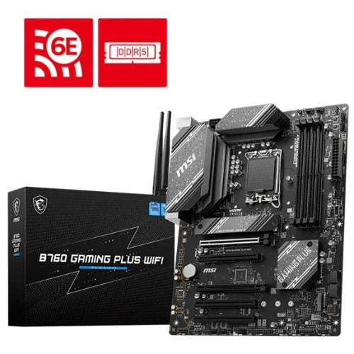 MSI B760 Gaming PLUS WIFI ATX Motherboard