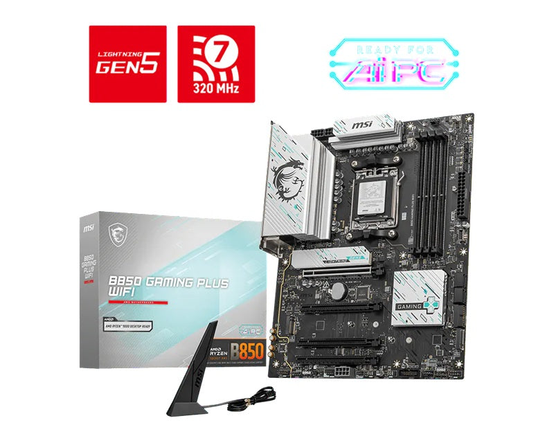MSI B850 Gaming PLUS WIFI, AM5, B850