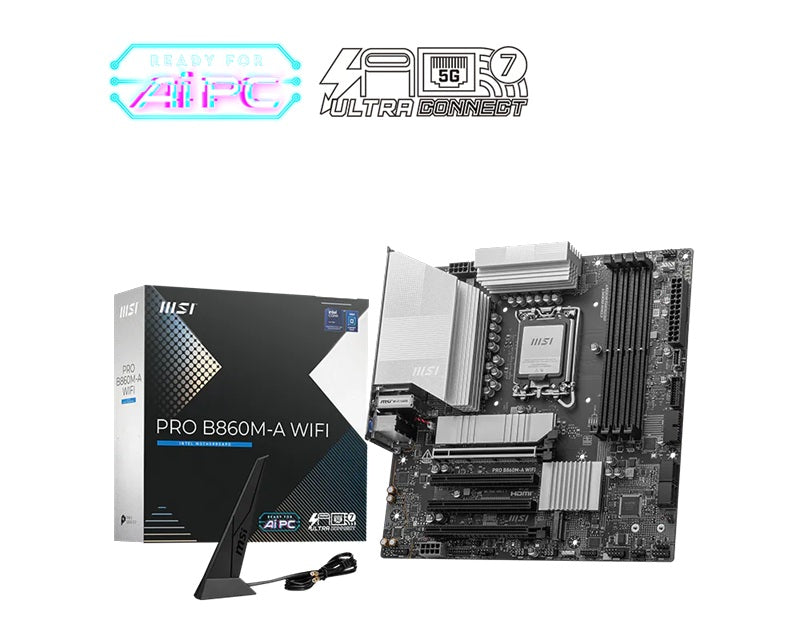 MSI PRO B860M-A WIFI, Intel B860